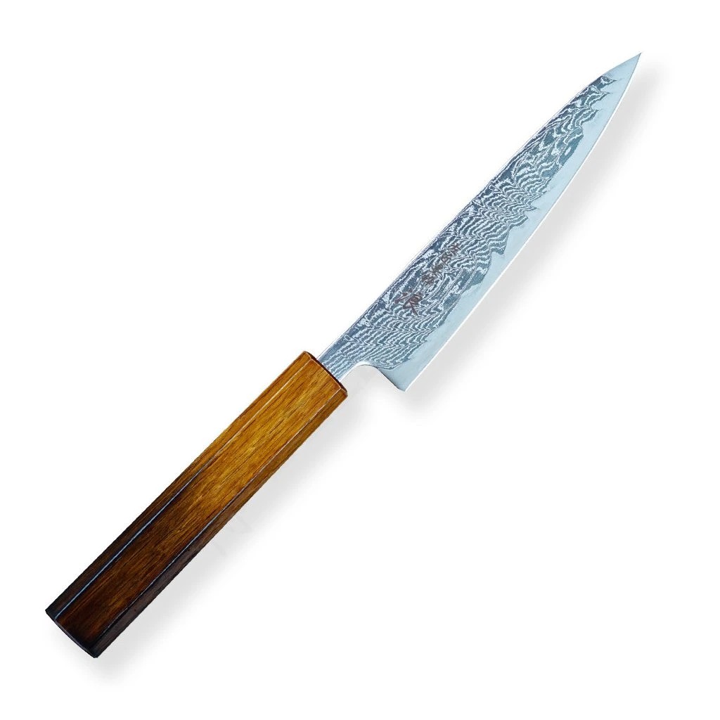 foto Japonsk� n�� Petty/Utility 135 mm Hokiyama Sakon Bokusui ROU-Wave